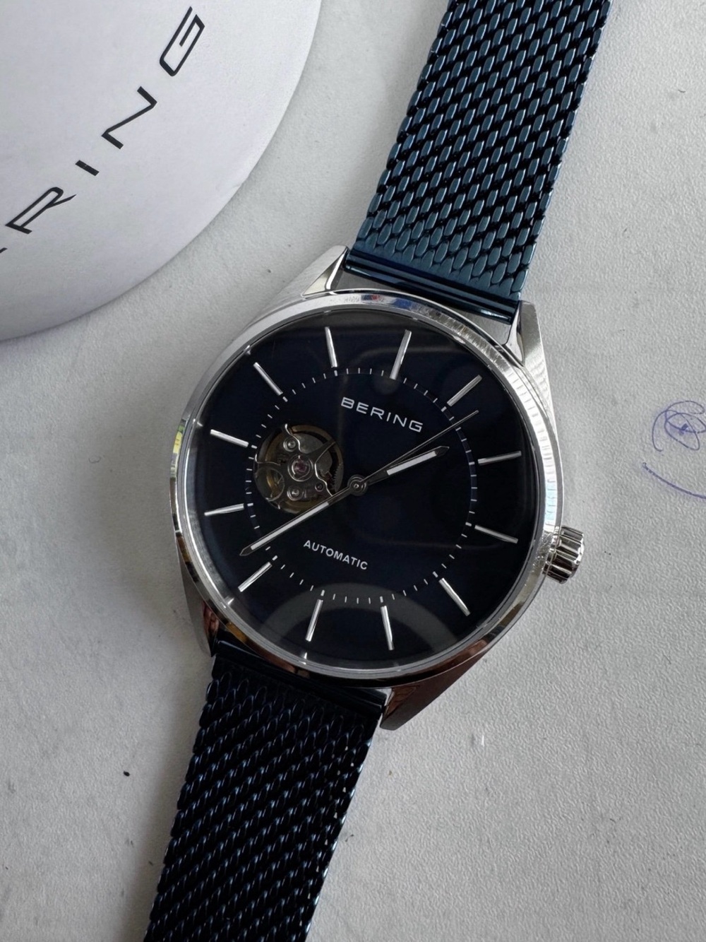 bering automatic watch